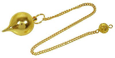 Takshila Gems® Gold Tone Tear Drop Dowsing Pendulum with Long Chain Reiki Healing Energy Generator, Brass Metal Pendulum Metal Dowser (B083RX9D4R) Amazon Price History, Amazon Price Tracker