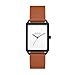Skagen - Montre Hagen à Trois Aiguilles en Acier Inoxydable Noir pour Homme, SKW6929