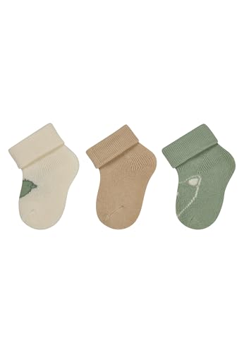 Calcetines Sterntaler de pájaro antidesplazamiento para evitar el frío en recién nacidos