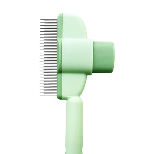 Fenteer Escova para Gatos, Ferramenta de Limpeza E Massagem, Verde