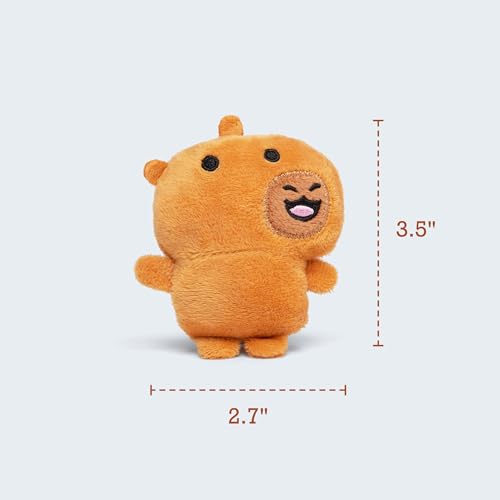 Image of Emotional Support Capybaras by Relatable, Cuddly Stuffed Animals and Plushies Set, Includes 5 Capybara Plush Toys with Carrying Basket, Cute Stuff & Graduation Gift Ideas