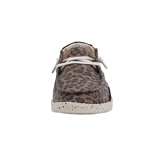 Image of HEYDUDE Women's Wendy Chambray | Women's Shoes | Women's Lace Up Loafers | Comfortable & Light-Weight