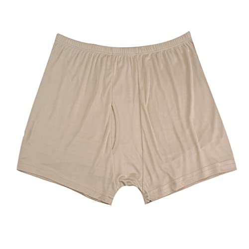 Forever Angel Men's 100% Silk Basic Stretch Boxer Briefs Shorts2