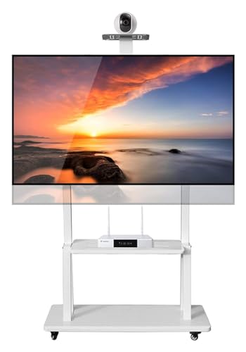 Soporte móvil para TV con ruedas para pantallas 32-75" miniatura 1