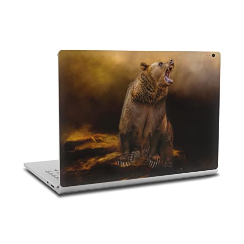 Autocollant compatible avec Microsoft Surface Book 2 ours skin