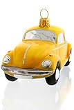 Hamburger Weihnachtskontor - Christbaumschmuck - VW Käfer gelb