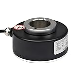 Industrial Photoelectric Rotary Encoder 100MMOD with 30/45MM Through-Hole Shaft Incremental Rotary Endcoder 100~5000PPR(1024 PPR,30MM Shaft_Complementary Output)