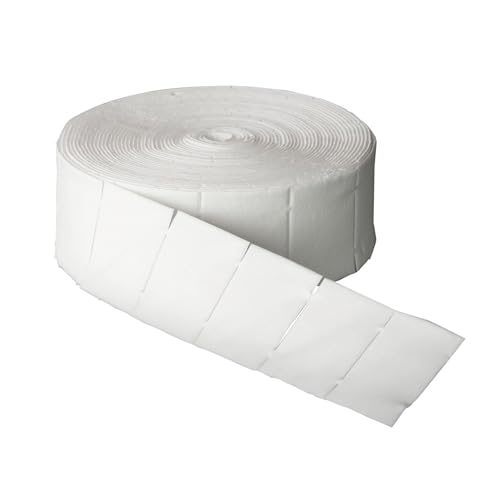 INLAQ® 250 toallitas celulares | toallitas de algodón sin polvo para uñas de gel y acrílicas - toallitas gruesas y estéticas de 8 capas (1x 250 unidades)