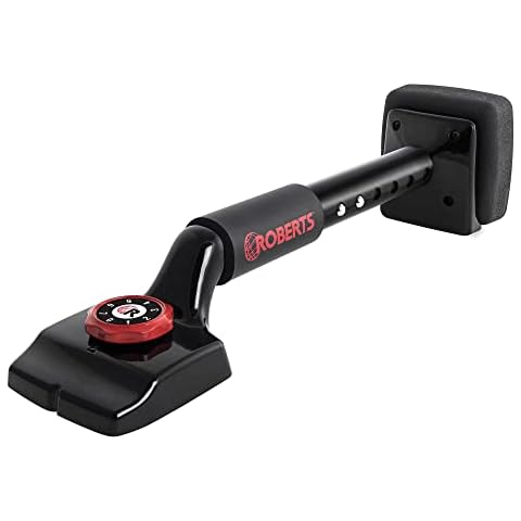 ROBERTS Economy Adjustable Knee Kicker,Black Cover