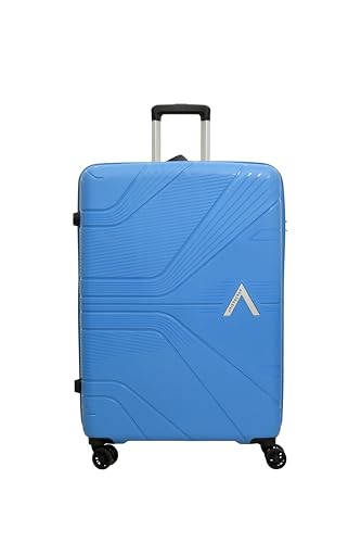 Image of VIP Aristocrat Set of 3 Hard Suitcase Cabin, (55+66+76Cm) Check-in Lightweight Luggage with 8 Strong Wheels,Secured Combination Lock,Xtra Strong Zipper & 7 Years International Warranty (Ocean Blue)