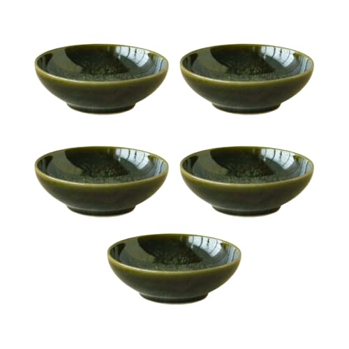 [美濃焼] テラグラーズ ラージボウル オリビエ 5客揃
