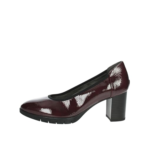 Decolleté Femme Cinzia Soft Bordeaux : finis les pieds douloureux en escarpins en cuir