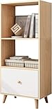 Table d'appoint de lit Table de Chevet Table de Chevet élargie en stratifié Tiroirs indépendants Supports de Rangement ménagers 50X30X120Cm Table d'appoint (Couleur : B)