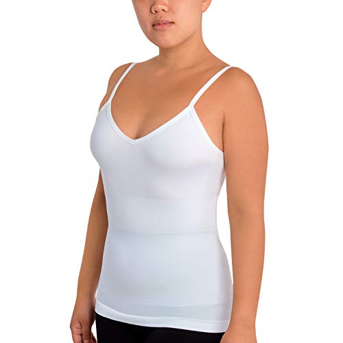 Image of Skinnygirl Women's Scoop Neck Seamless Shaping Camisole, 3-Pack