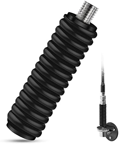 Marketty Black SS-3H Heavy Duty Stainless Steel Antenna Spring