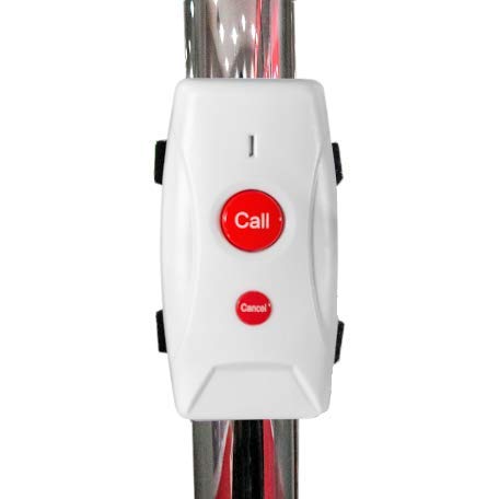Camarero Juego de llamada: 5 Agua Densidad Botones tsyk200 – 2 + 2 Reloj de pulsera Receptor ZJ de 41E (Negro) + entre Amplificador
