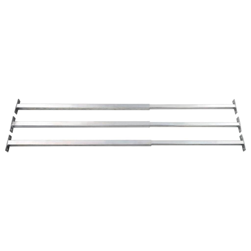 3X Barra de Seguridad Ajustable para Ventana Reja Barreras Puerta Entrada Protector Propiedad Hogar Doméstico Cerradura Antirrobo