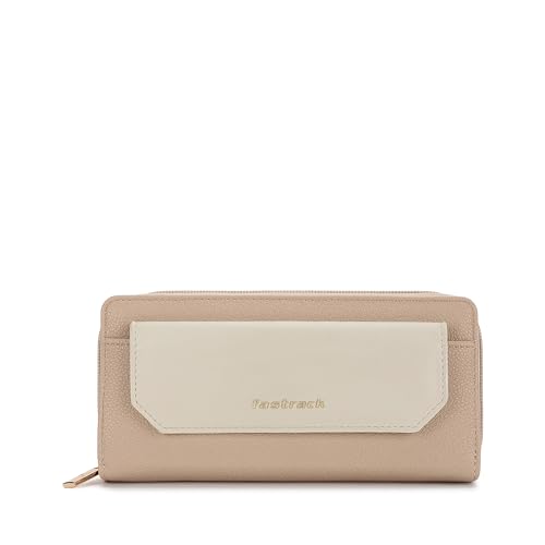 Image of Fastrack Women Compact Clutch | Stylish Clutch Purse with Semi PU Belt | Lightweight, Durable & Trendy Wallet for Girls & Ladies | Perfect for Casual & Party Use