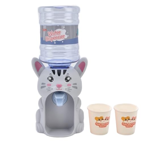 Beufee Mini dispensador de Agua, Lindo dispensador de Fuente de Agua Potable en Miniatura para casa de Juegos, máquina de Agua de Animales, Fuente de Agua para niños, Cocina(02)