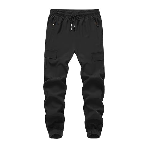 WaltZon Boys Quick Dry Cargo Joggers Cover