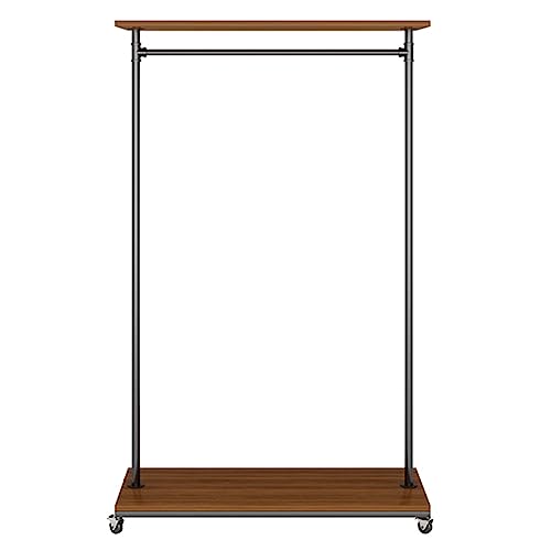 SBCGFY Perchero de pie, Perchero Individual, Soporte de Almacenamiento Industrial para Dormitorio, Sala de Estar, Oficina, Tienda minorista, vestidor, 120x40x160cm