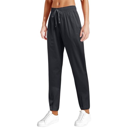Image of Ice Silk Pants for Women Plus Size Quick Dry Athletic Pant Sports | Outdoors with Pockets