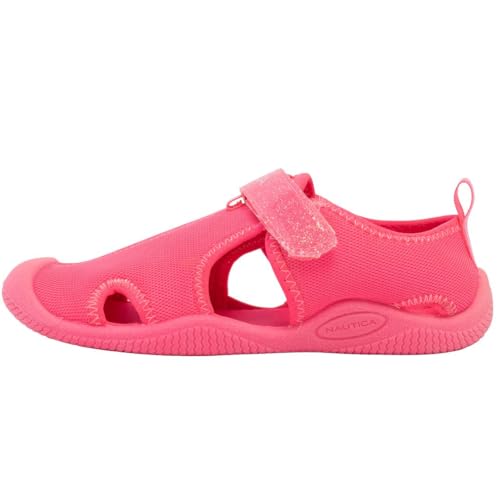 Image of Nautica Kids Water Shoes for Boys Girls Toddler Quick Dry Swim Shoes Aqua Socks Beach Pool Closed Toe Barefoot Summer Watershoes for Toddlers Size 5-12
