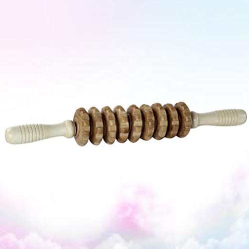 DOITOOL Massageador de madeira para massagem, massagem, massagem, massagem, massagem, massagem, cabe