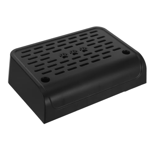 YARNOW Katzenrampe Aus Kunststoff Für Katzentoiletten Erhöhter Katzenstreu-auffanghocker Mit Filterfunktion Katzentreppe Mit Bequemer Ruheplattform Und Einfacher