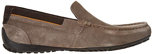 Geox Uomo Snake Mocassino, Mocassini Uomo, Grigio