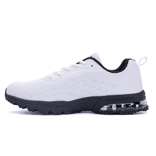FefiYo Mens Cushioning Athletic Running Shoes Casual Tennis Sneakers Breathable