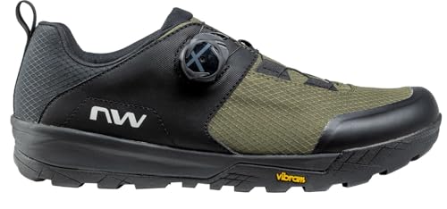 Heel type: Piatto Northwave Rockit Plus - Scarpe da Ciclismo MTB Uomo  Scarpe Mountain Bike  Verde 45