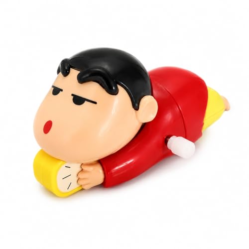 Image of Shopiitoo shin-chan Toy for Kids, Crawling shin-chan Action Figure Movable Toy for Babies, Key Operated Wind Up Toys for Kids