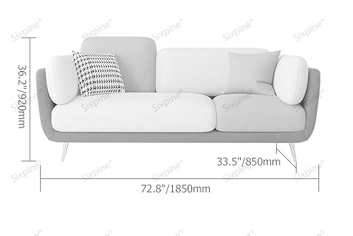 Image of Luxurious 3-Seater Sofa with Premium Velvet Finish - Dual Color, High-Density Foam, Solid Wood Frame, Sturdy Golden Legs, Modern Living Room Sofa (Light Turquoise & Green, 3 Seater)
