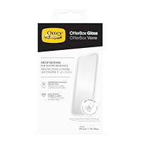 OtterBox iPhone 17 Pro Max Glass Screen Protector - Shatter Resistant, Scratch & Smudge-Proof Glass Screen Protector for iPhone