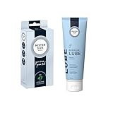 MISTER SIZE Pure Pleasure Set: 10 Kondome (extra dünn, gefühlsecht, extra feucht) + Premium Lube 100ml – Wasserbasiert, parfümfrei, medizinisch, für Kondome & Toys
