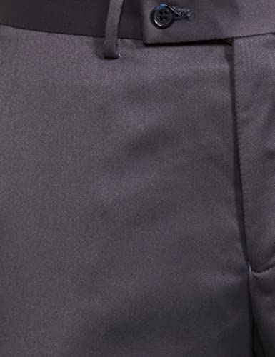 Image of Park Avenue Men Park Avenue Men's PLEATLESS SMART FIT Medium Grey Formal Trouser
