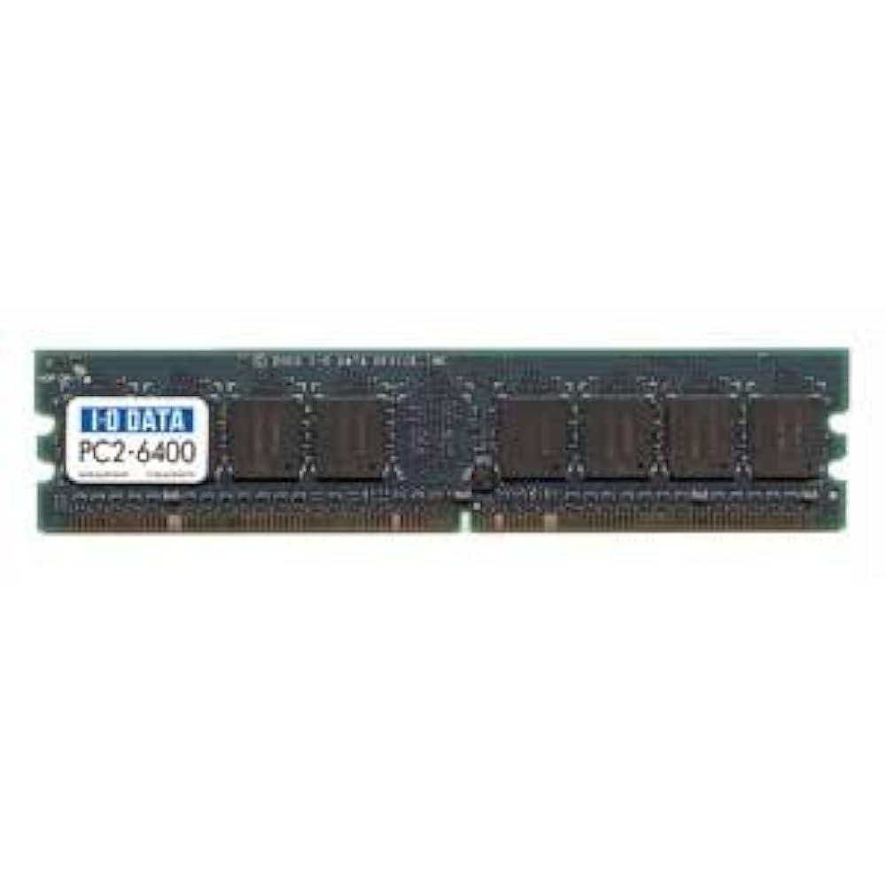 I-O DATA PC2-6400 240ピンDIMM 1GB DX800-1G Amazon | I-O DATA PC2-6400 240ピンDIMM 1GB DX800-1G | アイ