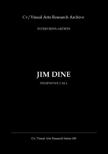 Jim Dine Telephone Call Cv Visual Arts Research Book 100 Kindle Edition By James Nicholas Arts Photography Kindle Ebooks Amazon Com