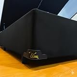Cama Box Baú Casal Bipartido 69, Blindado, com Pistão a Gás, Pés de Madeira (Suede, Preto) glide