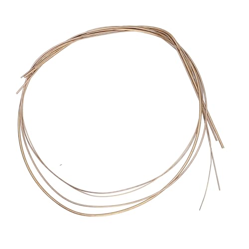 Image of 4Pcs Copper Solder Wires Set, Great Flexible Low Melting Point Easy to Use 0.5mm 0.7mm 1.0mm 1.5mm Soldering Wire for Jewelry Making