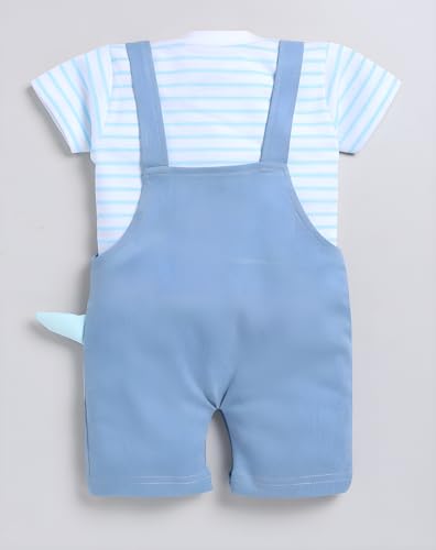 Image of Toonyport Baby Boy Cute Mamma's Munckin Dungaree (Pink)