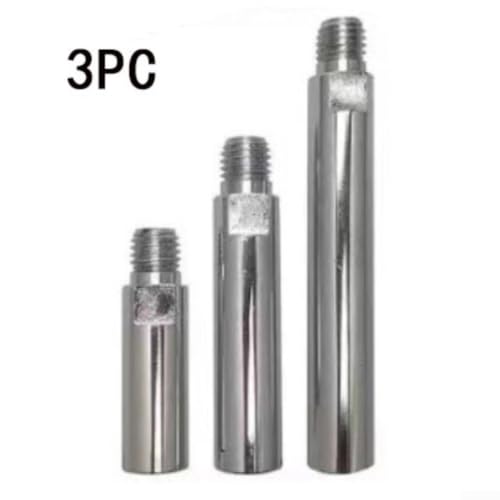 Varillas de extensión de amoladora angular con llave y tuercas kit de acero 7