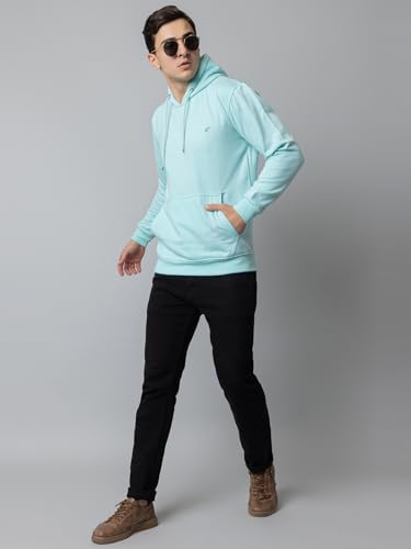 Image of EKOM Hoodies Sweatshirt for Men | Fleece Mens Hooded Sweatshirt | Casual, Lightweight, Fashionable, Trendy, Solid Men's Winter Hoodie