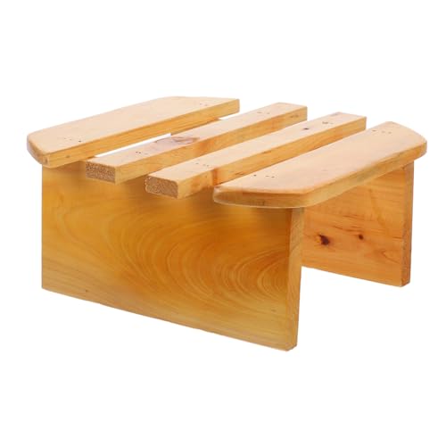 Abaodam Taburete De Madera Taburete De Bañera Accesorios De Fotografía para Taburetes Plegables para Adultos Taburete Plegable para Adultos Pasos De Casa Móvil Escalera De Madera