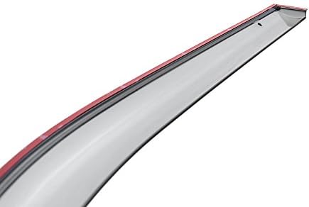 WellVisors Window Visors Wind Deflectors Compatible with Lexus 1995-2000 LS400 with Chrome Trim Rain Guards 3-847LX014