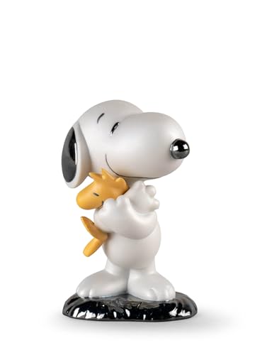 LLADR Snoopy Figurine. Porcelain Snoopy Figure.