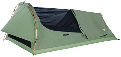 OZtrail STURT EXPEDITION DOUBLE SWAG CSW-STED-F Australian double swag Swag dimensions: 200 x 125cm Swag height: 75cm 7kg. 5cm high density open-cell mattress included.