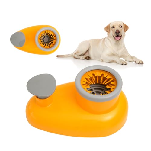 Pet Paw Cleaner Base for Full-Size Dogs Cats with Claw Tray Design, Mechanical Dog Foot Washing...