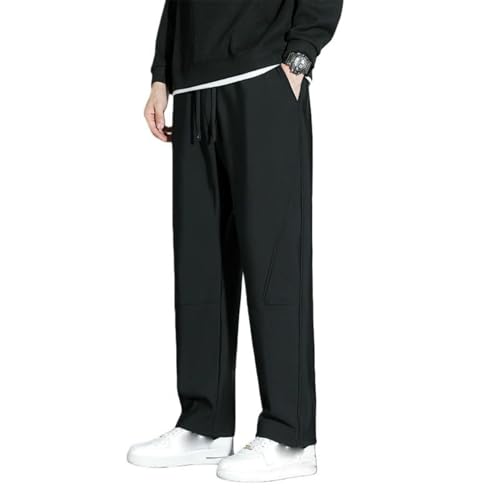 Pantalon de sport pour homme : coupe ample et molleton épais décontracté